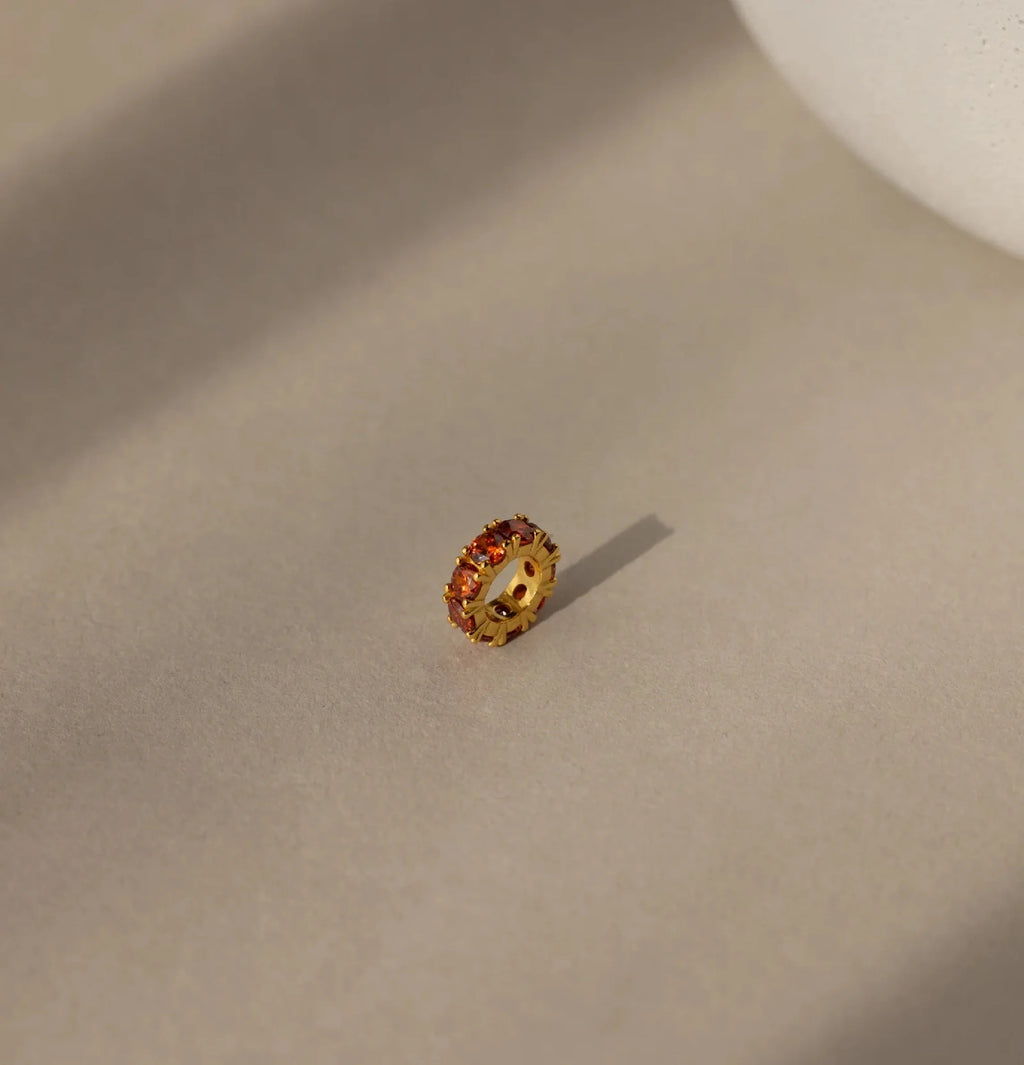 Garnet Eternity Charm