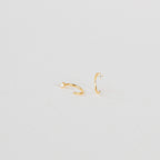 Diamonds Saylor Huggies Silver 18K Gold Plated