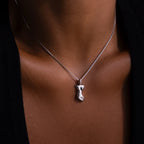 Kinn Body Necklace Silver 18K Gold Plated