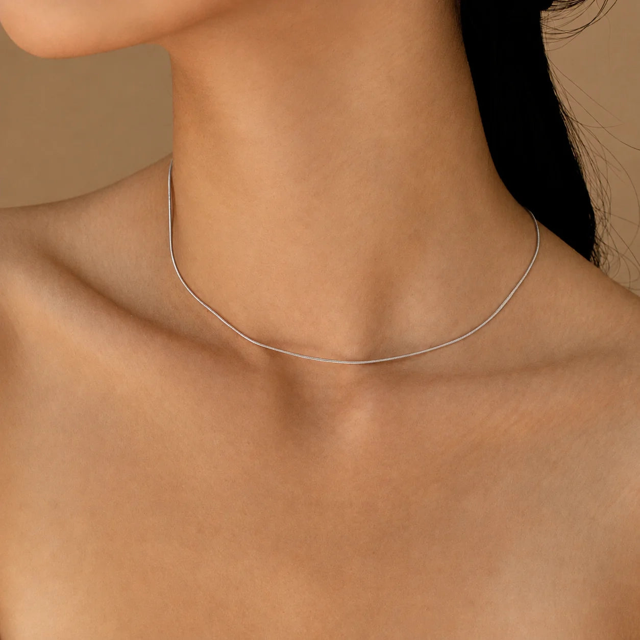 Alice Thin Snake Chain Necklace