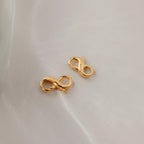 Multipurpose Lobster Clasp Extender Set Silver 18K Gold Plated
