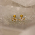 Marquise Diamond Climbers Silver 18K Gold Plated
