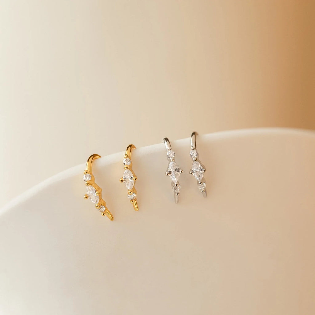 Amaya Diamond Threader Earrings
