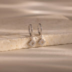 Twilight Star Drop Earrings Silver 18K Gold Plated