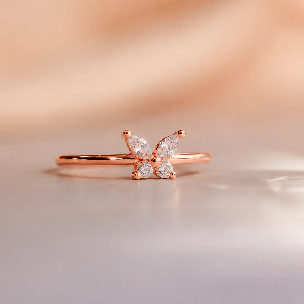Mariposa Butterfly Promise Ring