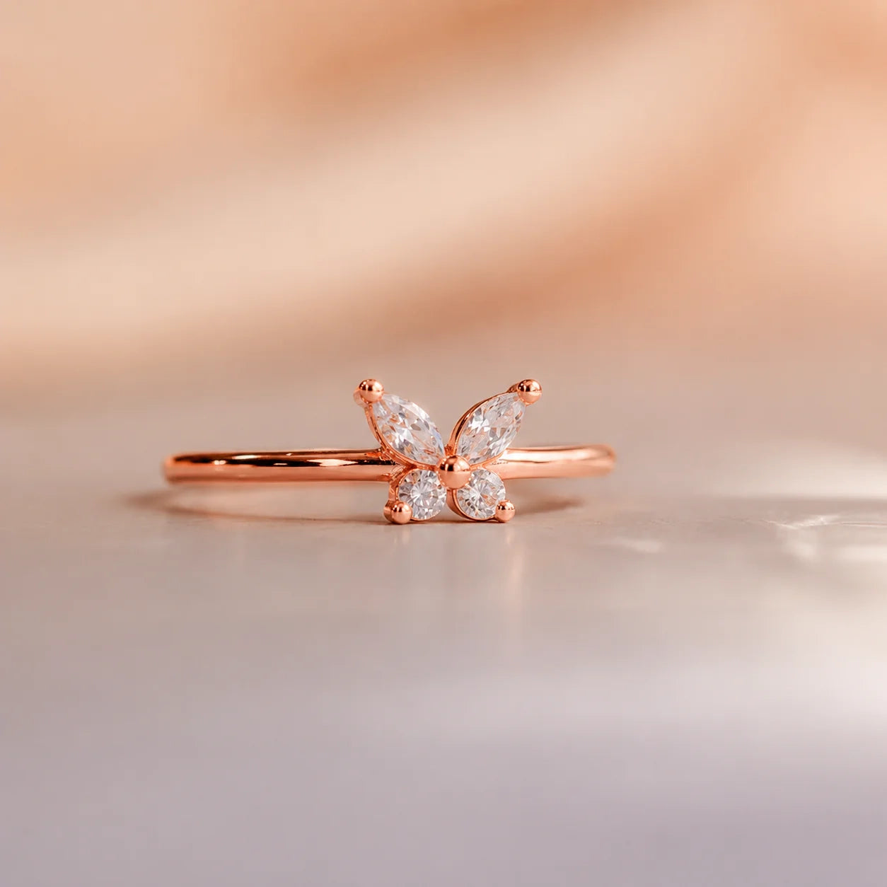 Mariposa Butterfly Promise Ring