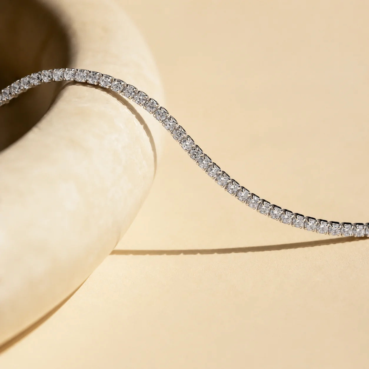Diamond Tennis Choker Necklace