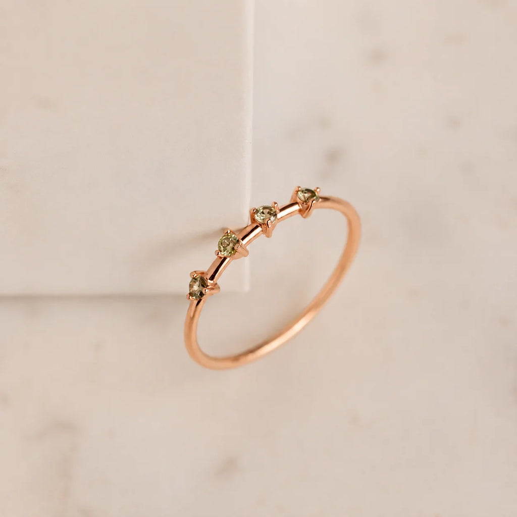 Dainty Multi-Stone Birthstone Ring