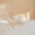 Josephine Chain Necklace Silver 18K Gold Plated