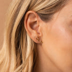 Constellation Earrings Silver 18K Gold Plated
