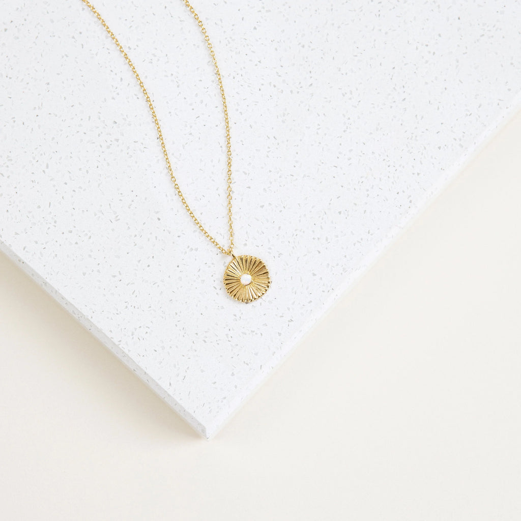 Nova Necklace Silver 18K Gold Plated