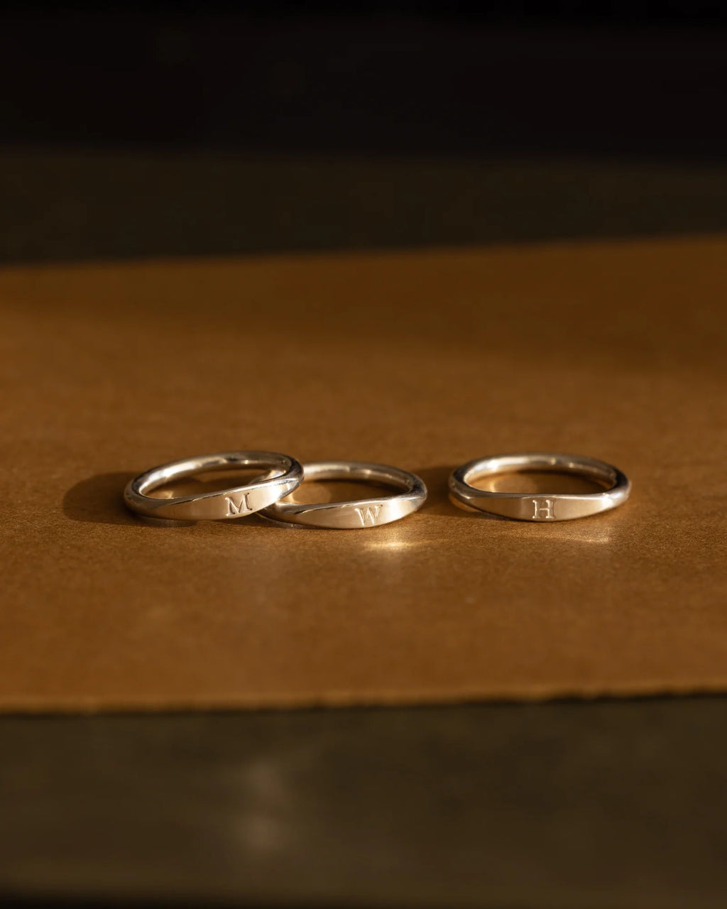 Slim Signet Pinky Ring