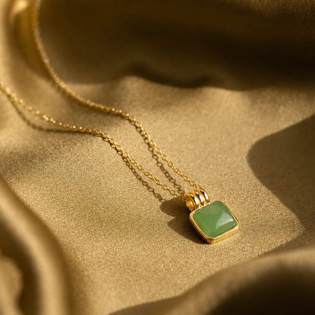Jade Pendant Necklace