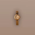 Wavy Link Timepiece Silver 18K Gold Plated