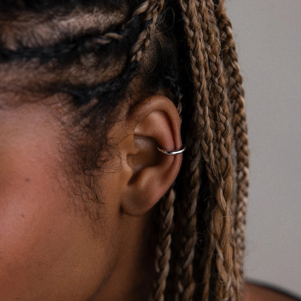 Cleo Ear Cuffs Silver 18K Gold Plated