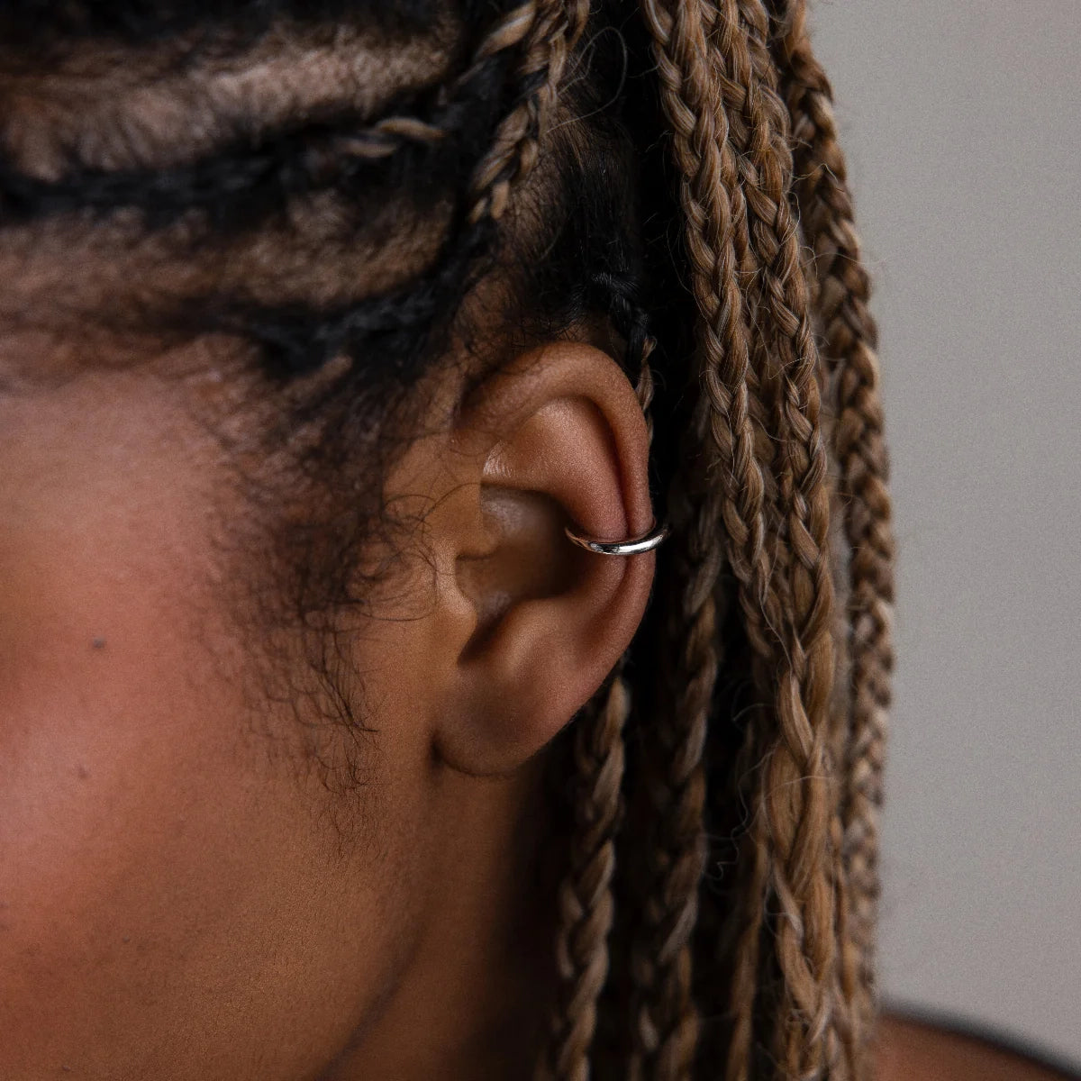 Cleo Ear Cuffs Silver 18K Gold Plated