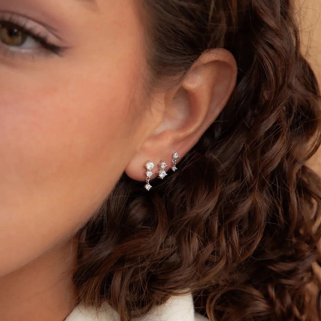 Aurora Trio Studs