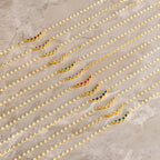 Lace Birthstone Necklace Silver 18K Gold Plated