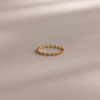 Dainty Marquise Birthstone Ring Silver 18K Gold Plated