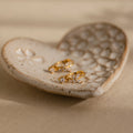 Diamond Butterfly Drop Huggies Silver 18K Gold Plated