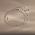 Dune Beaded Bracelet Silver 18K Gold Plated