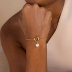 Classic Pearl Charm Silver 18K Gold Plated