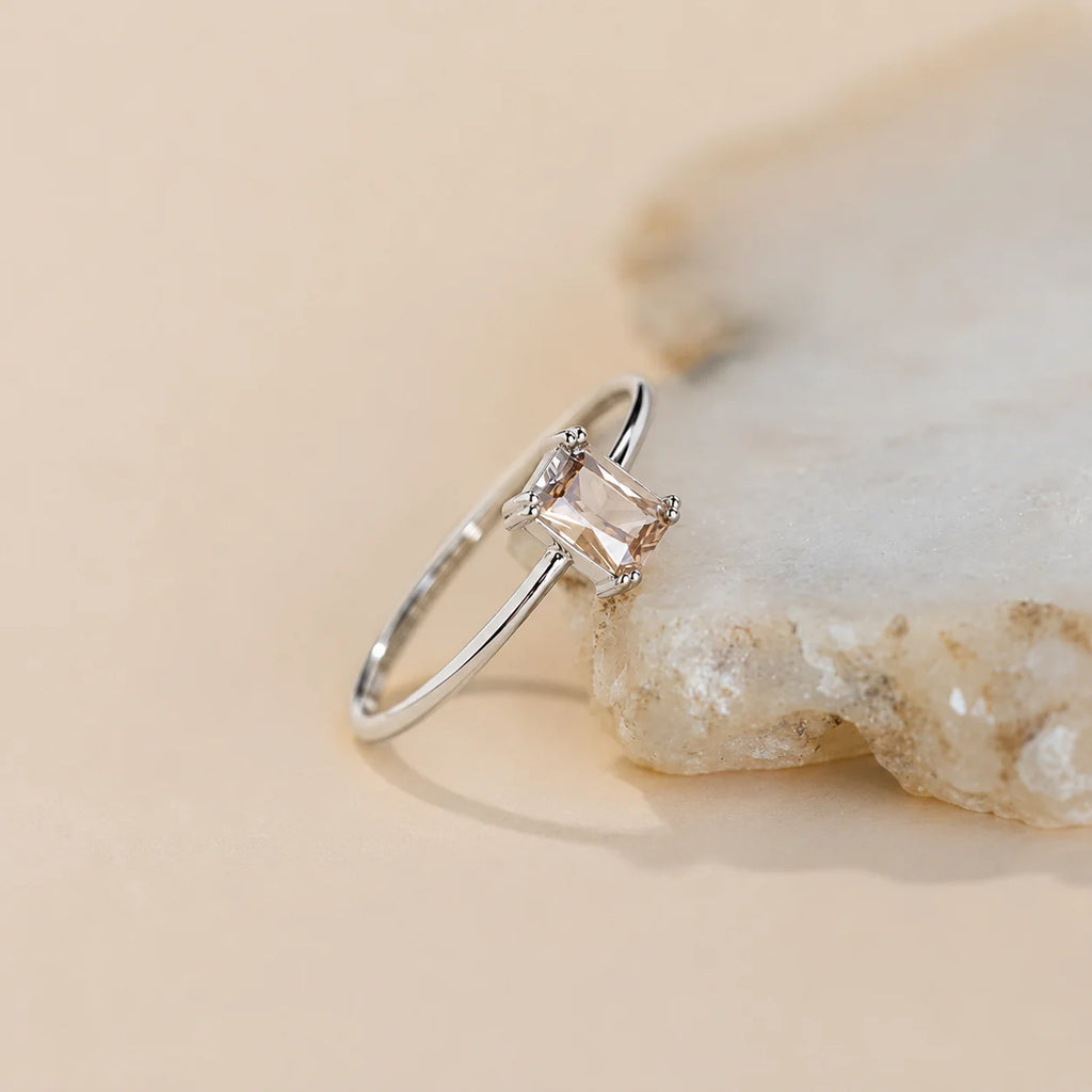 Luxurious Citrine Birthstone Ring for November Birthdays