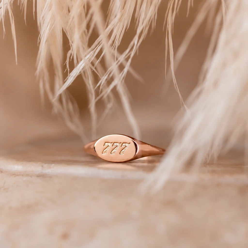 Custom Engraved Signet Ring
