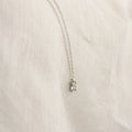 Sage Diamond Necklace Silver 18K Gold Plated