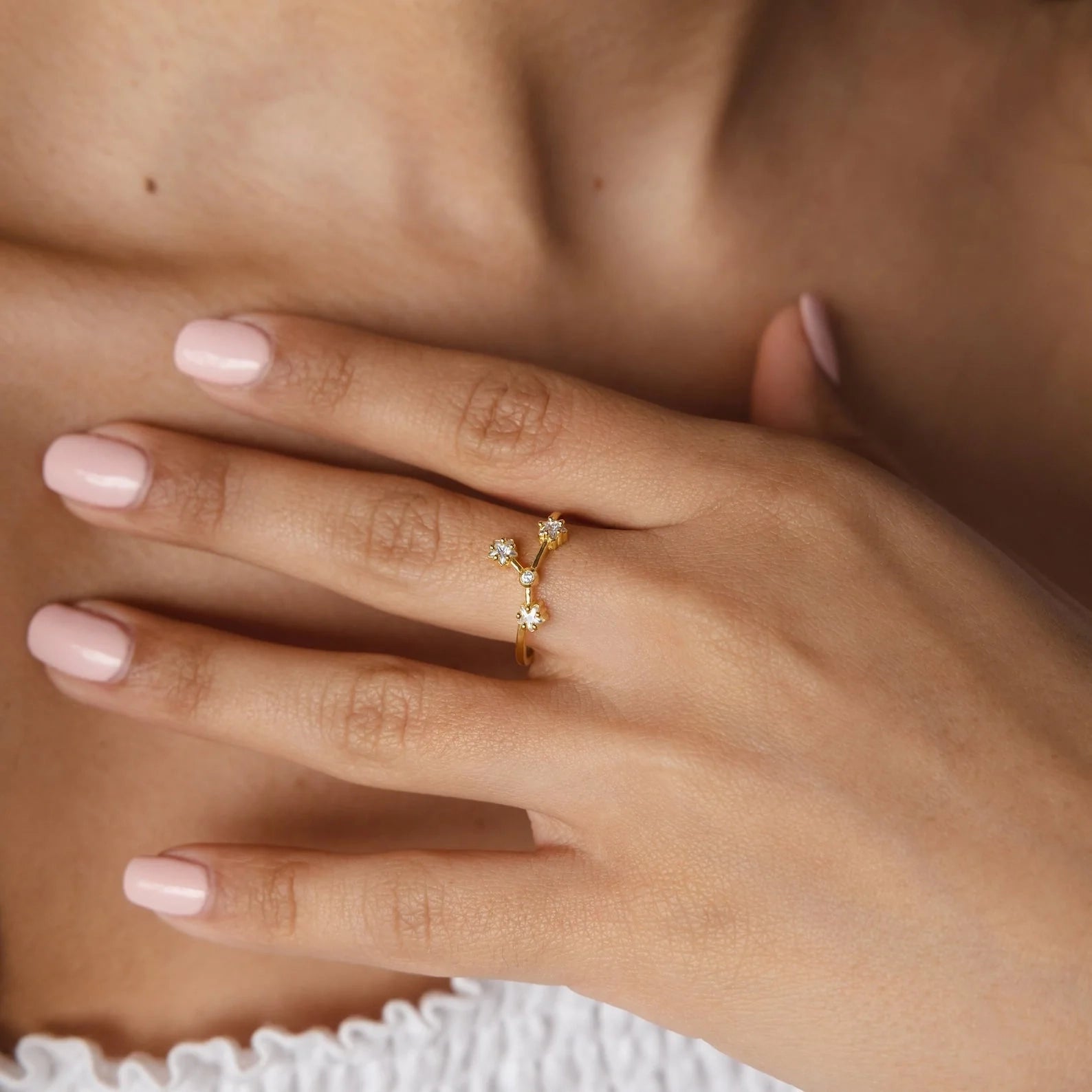 Diamond Constellation Ring