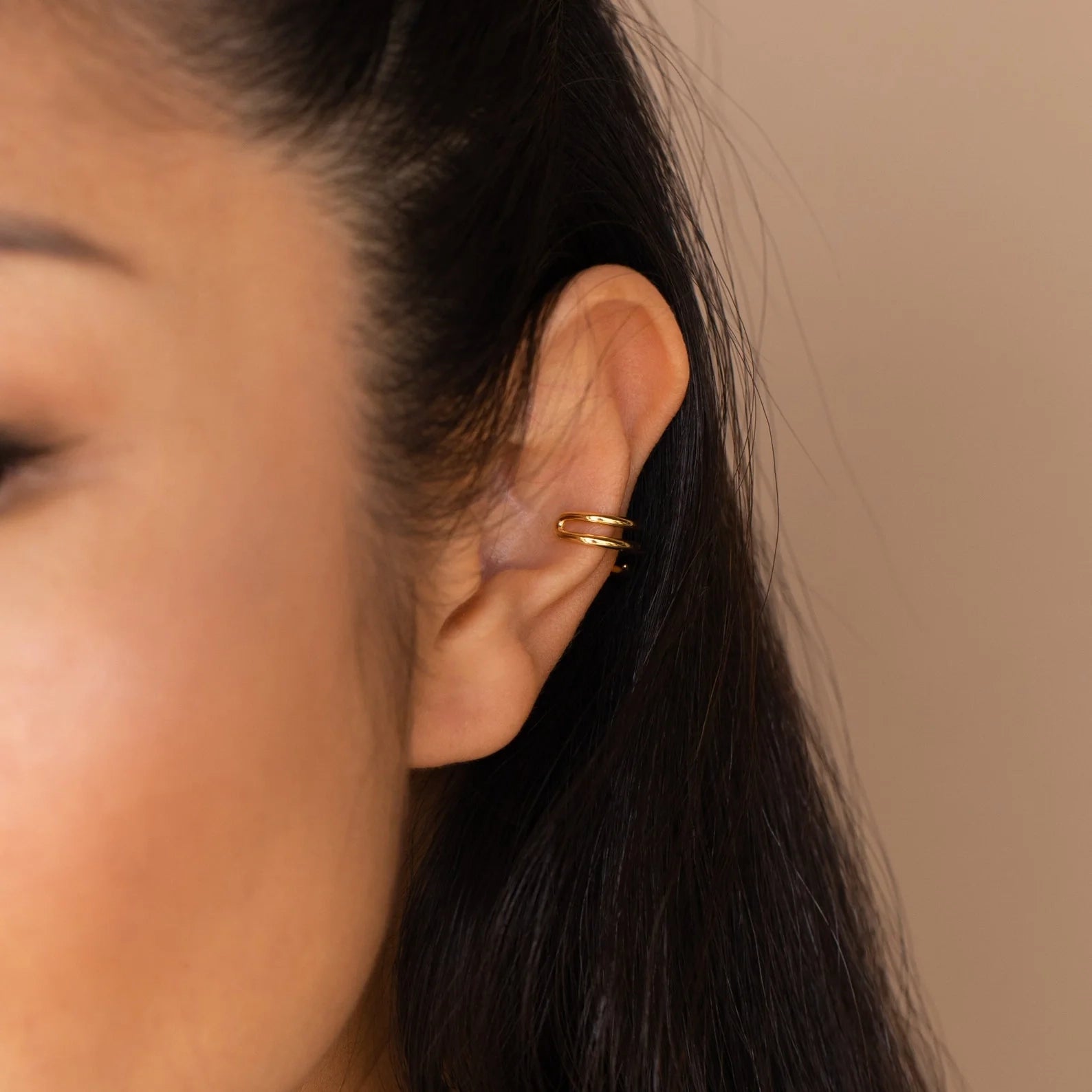 Claw Ear Cuffs Silver 18K Gold Plated