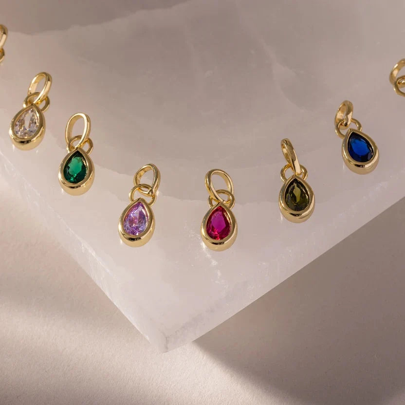 Alexandrite Tear Charm