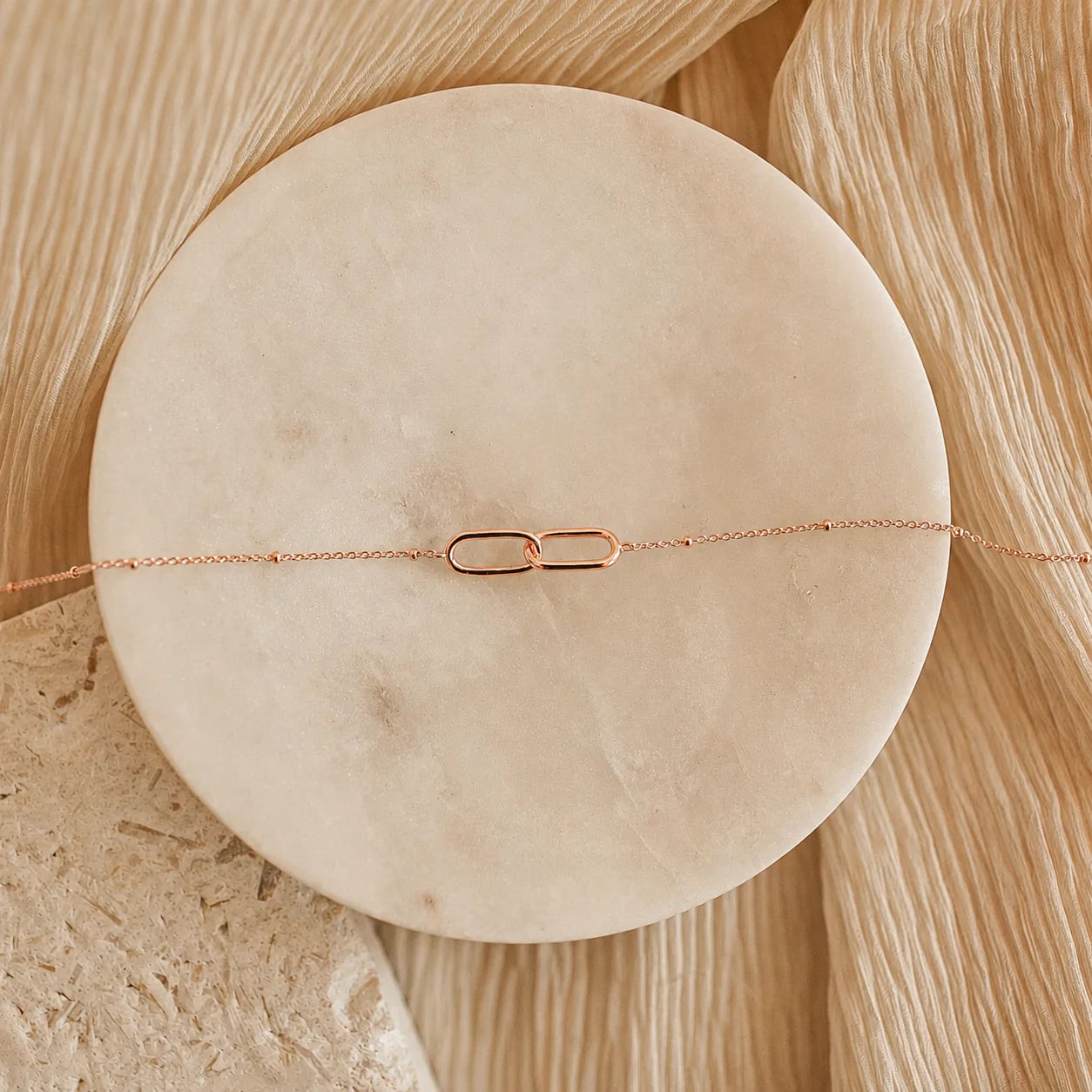 Linked Pendant Necklace