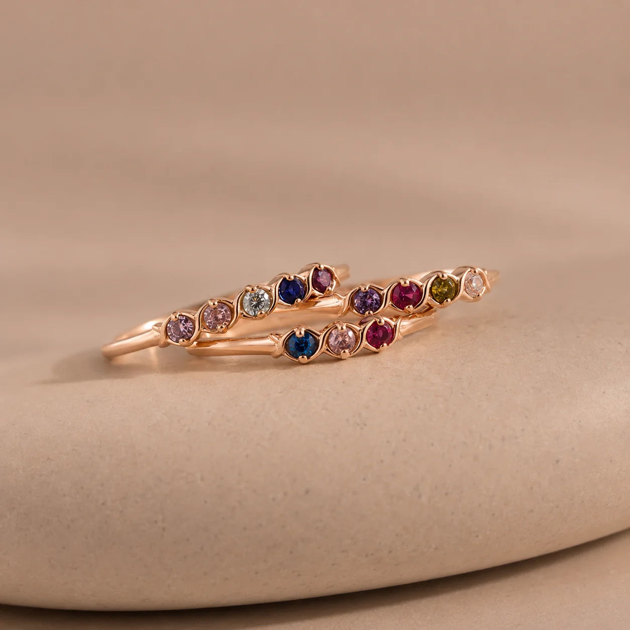 Forever Bond Birthstone Ring