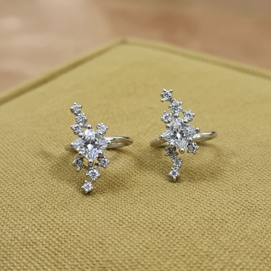 Princy Diamond Ear Cuffs