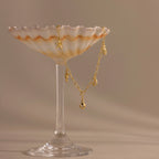 Ocean Charm Necklace Silver 18K Gold Plated