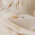 Editor II Huggies Silver 18K Gold Plated