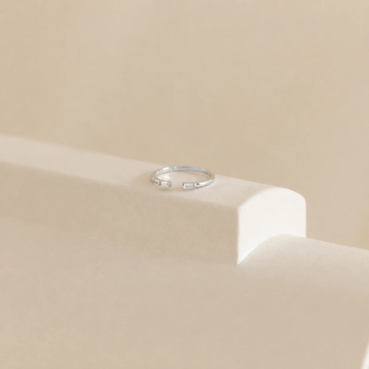 Duo Baguette Ring