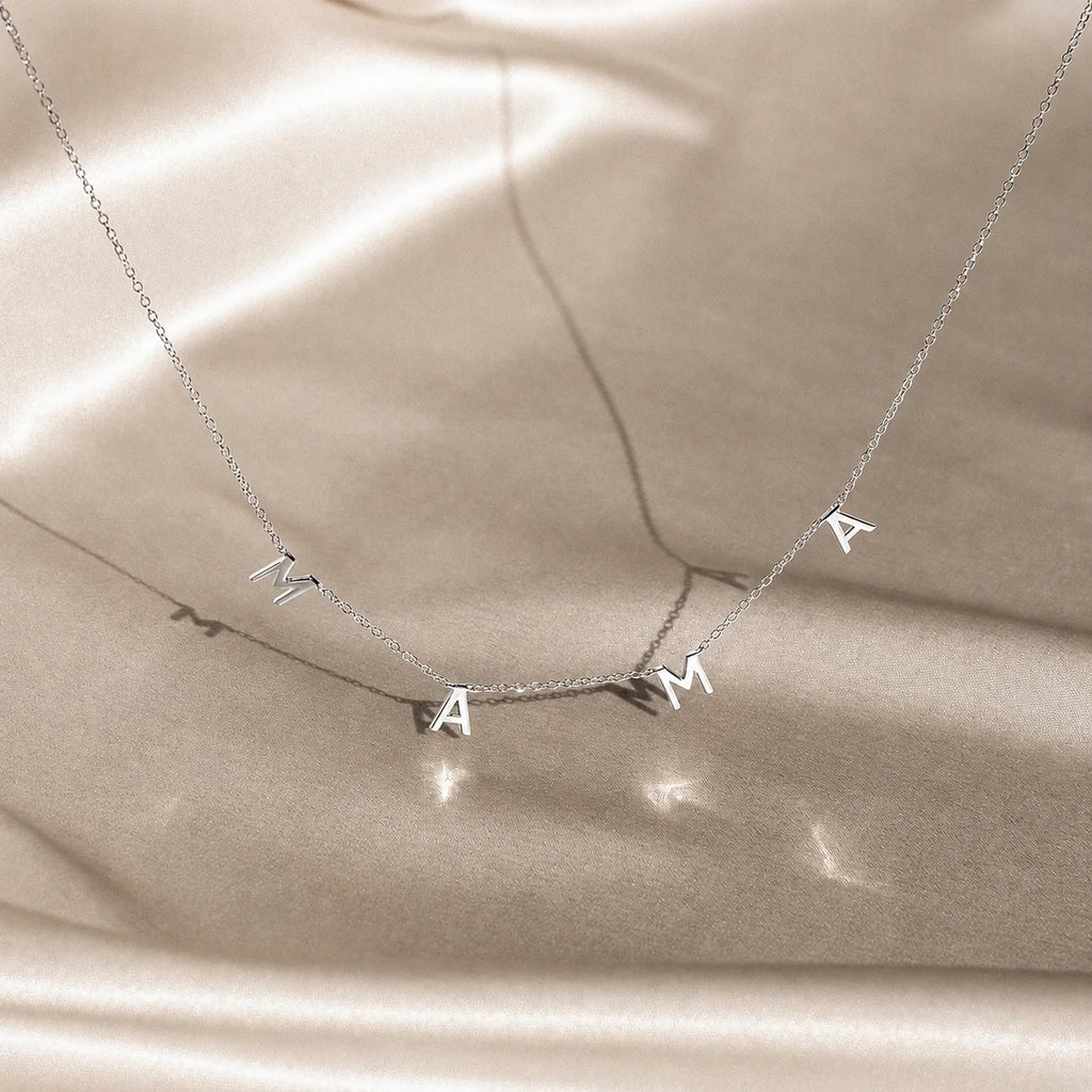 Mama Letter Necklace