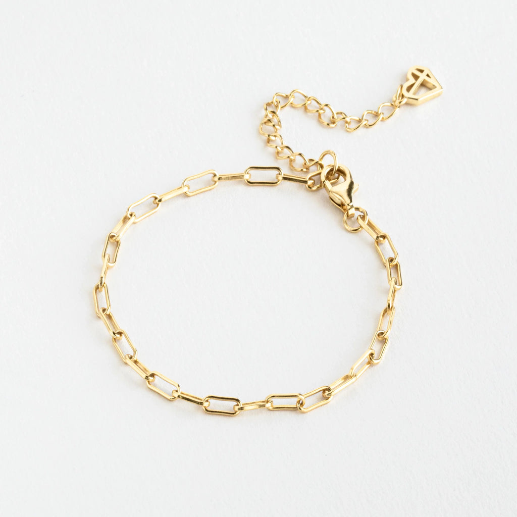 Essential Bracelet Chains Silver 18K Gold Plated