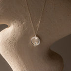 Baby Hand & Footprint Necklace Silver 18K Gold Plated