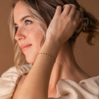 Calypso Station Bracelet  Silver 18K Gold Plated