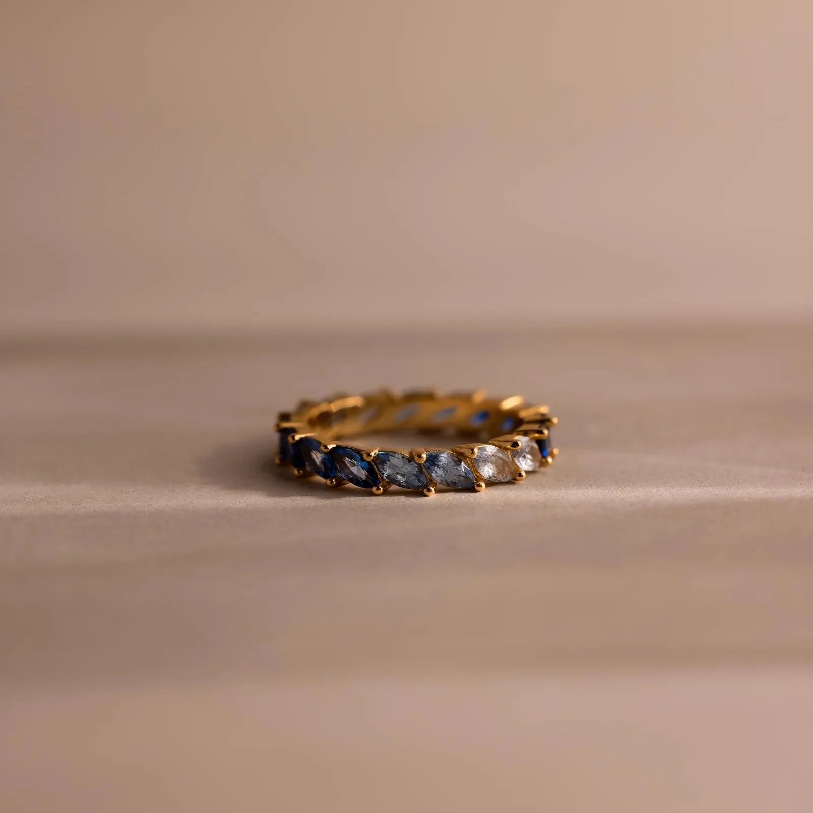 Sea Mist Marquise Ring