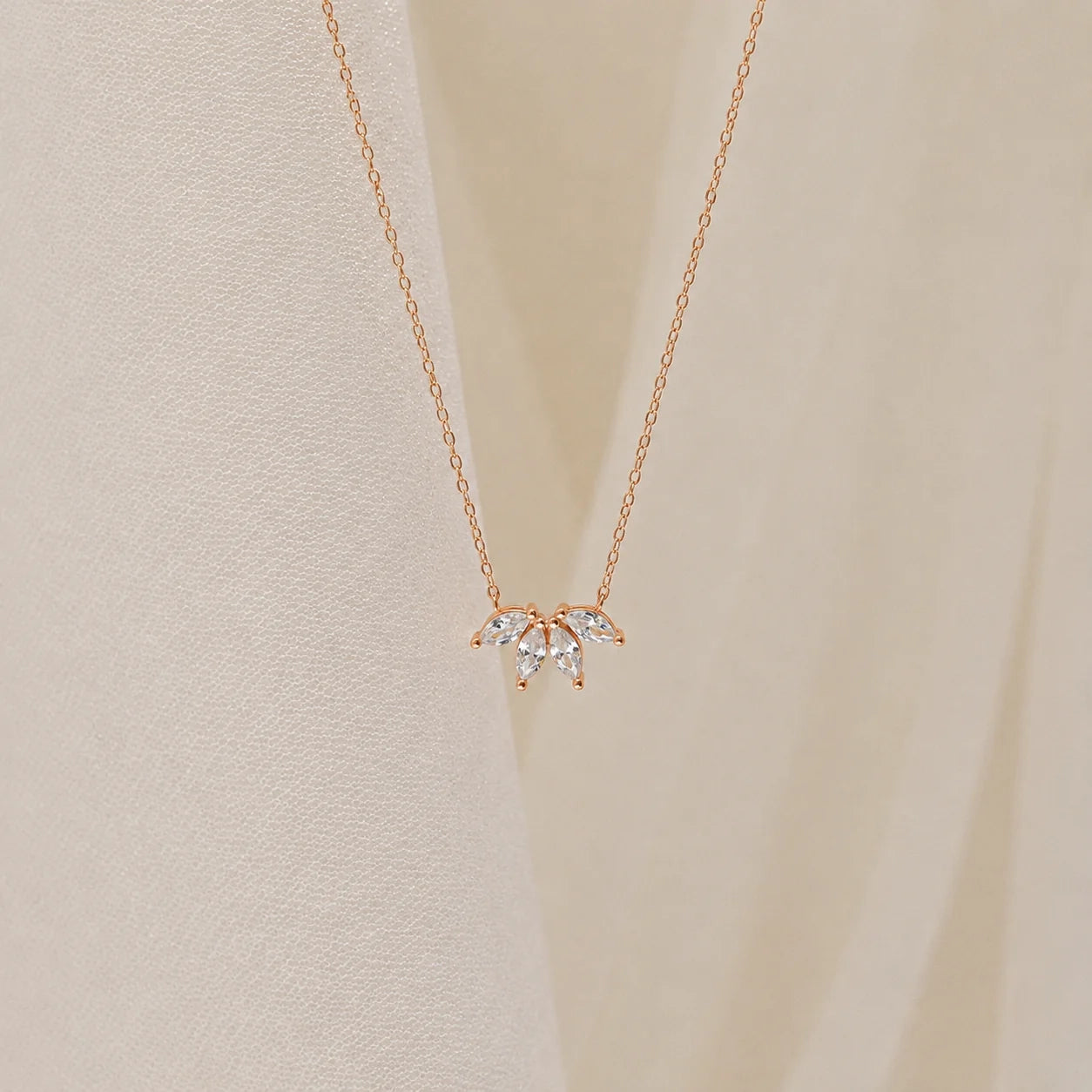 Marquise Diamond Necklace