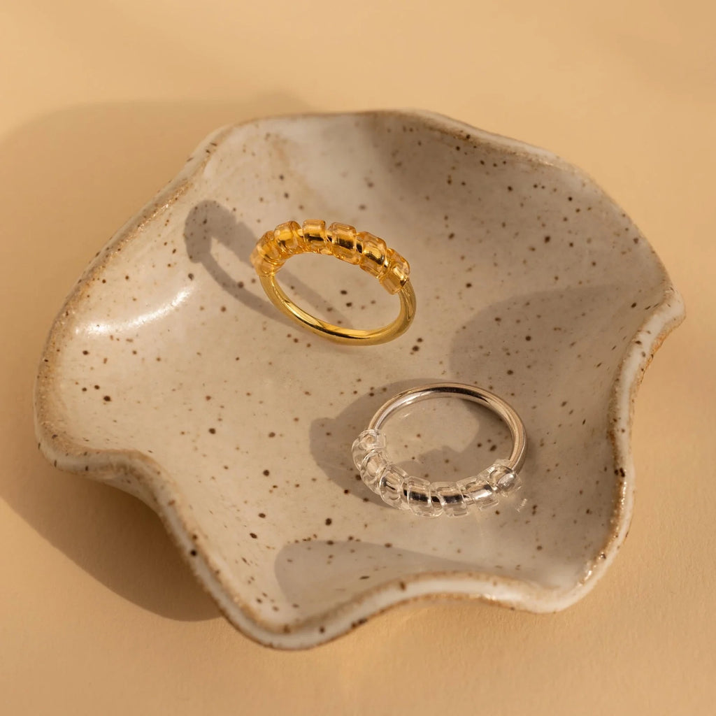 Ring Size Adjuster Silver 18K Gold Plated