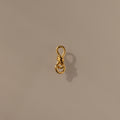 Knot Charm Clasp Silver 18K Gold Plated