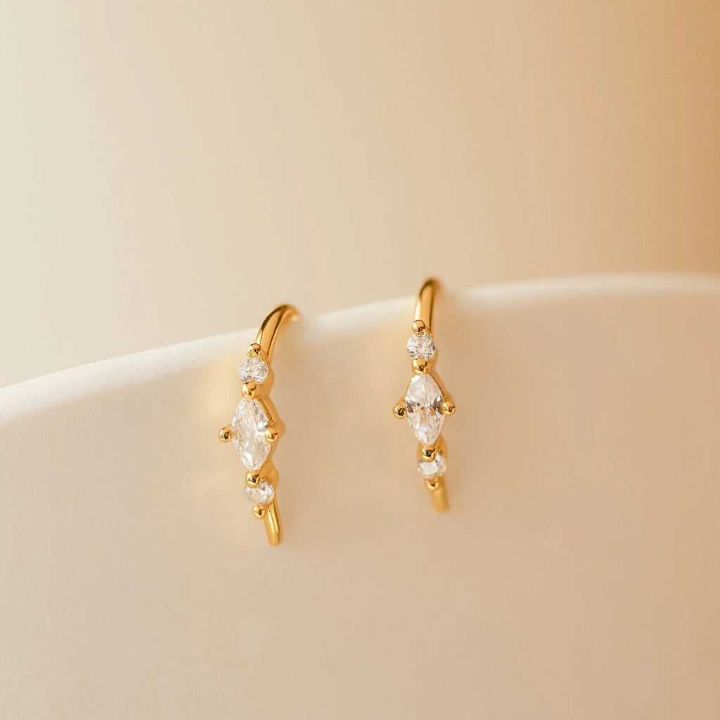 Amaya Diamond Threader Earrings