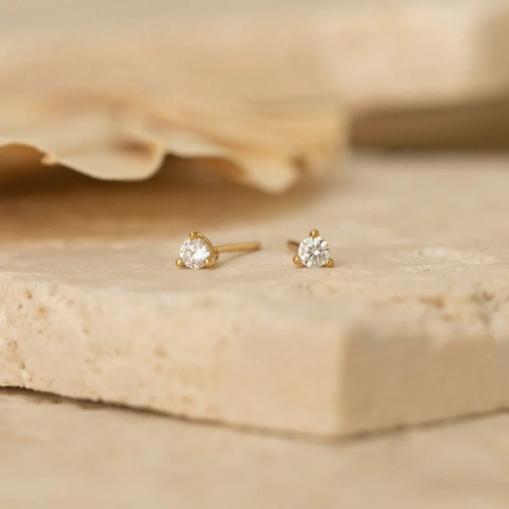 Elena Diamond Studs