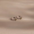 Peridot Athena Huggies Silver 18K Gold Plated