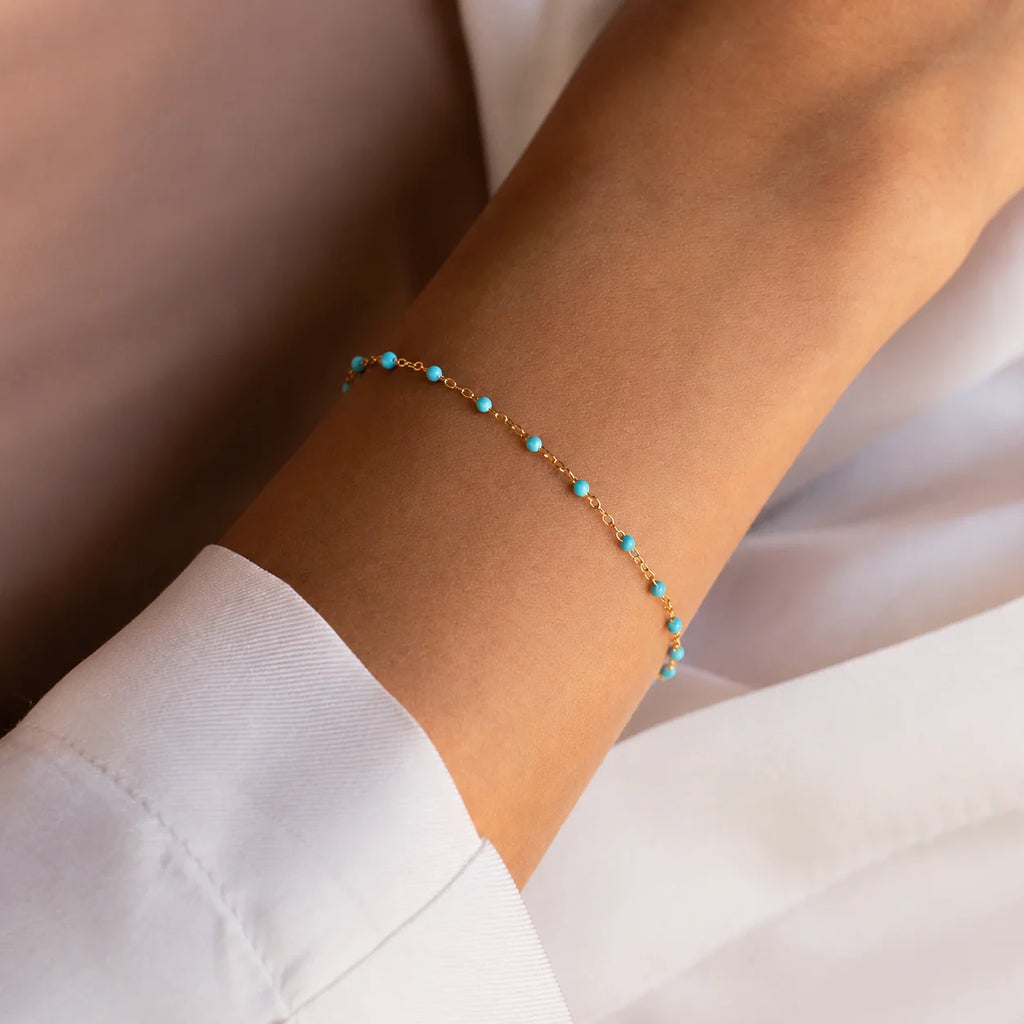Turquoise Beaded Bracelet